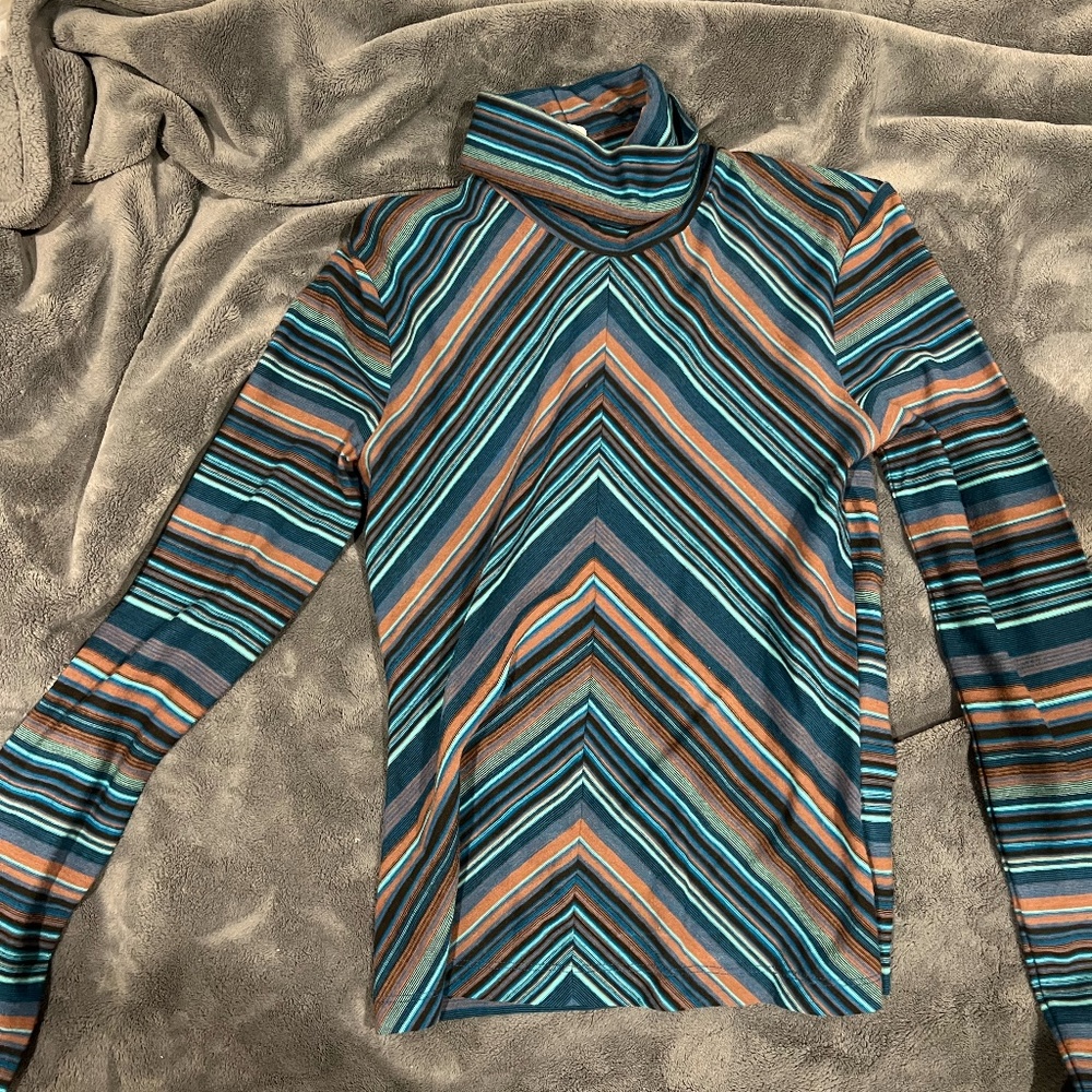 Vintage Missoni Turtleneck Long Sleeve Top